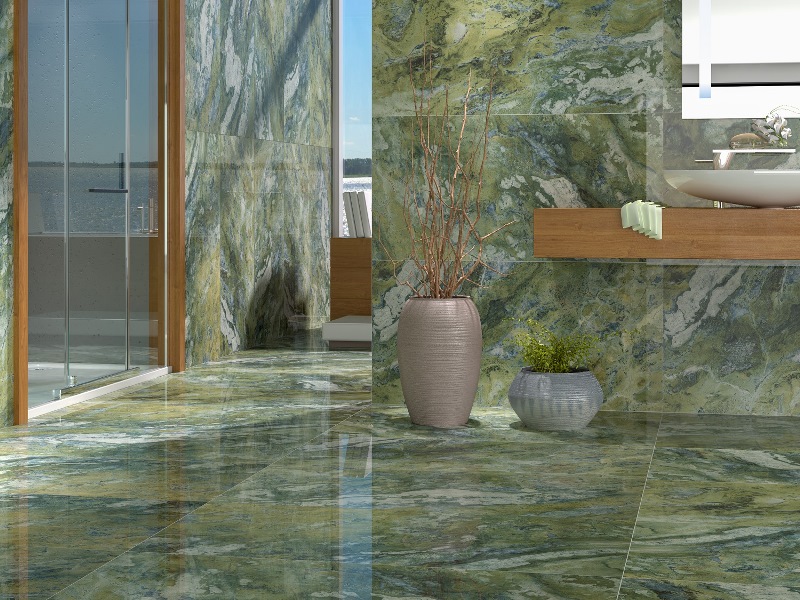 На пол Paradise Turquoise Polished Rec. 60x120 - фото 6