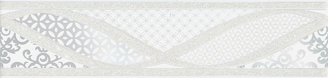 HGD/A314/13000R Бордюр Руаяль Cen. Узоры белый 7.2x30