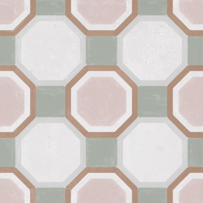 34805 На пол Patterns Pink Diamond