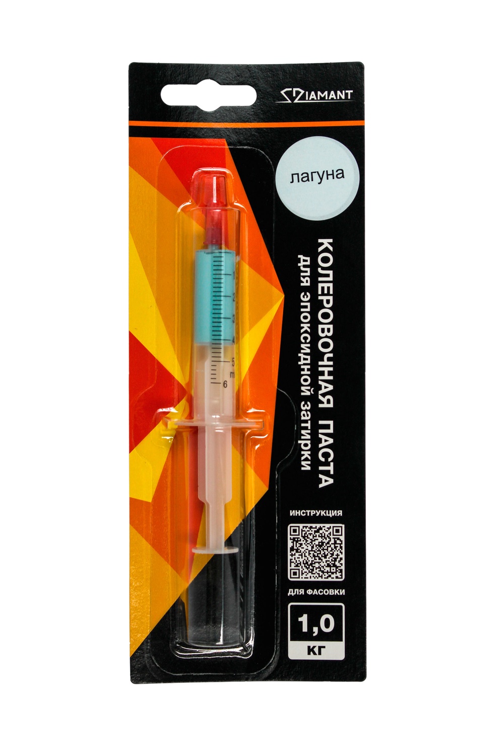  Колеровочная паста 046 Лагуна 1кг