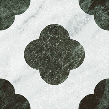 4101196 На пол Dandy Pin White Green 18.6x18.6 - фото 34