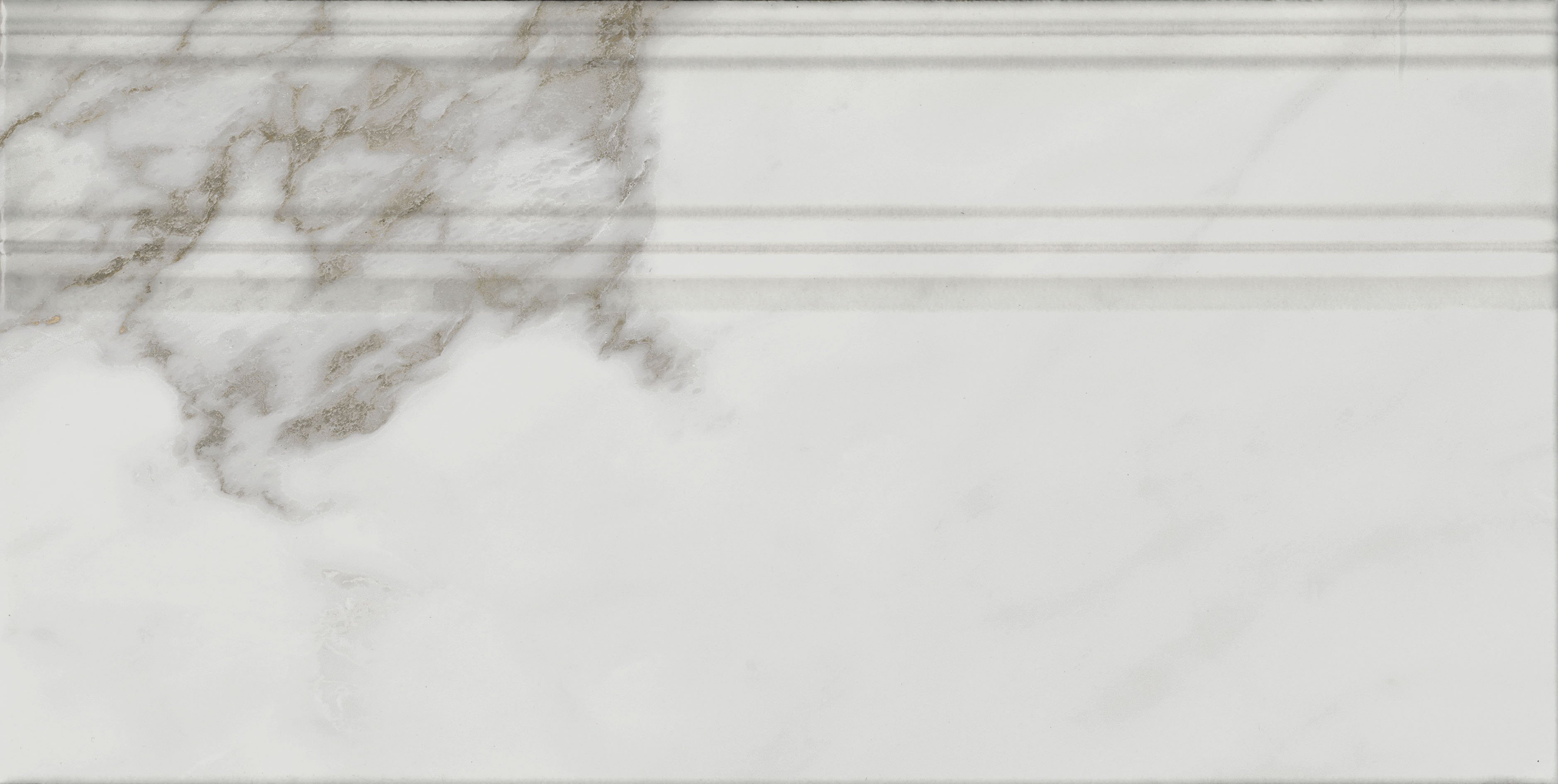 FME030R Плинтус Монте Тиберио Бежевый светлый глянцевый обрезной 20x40x1.6 - фото 3