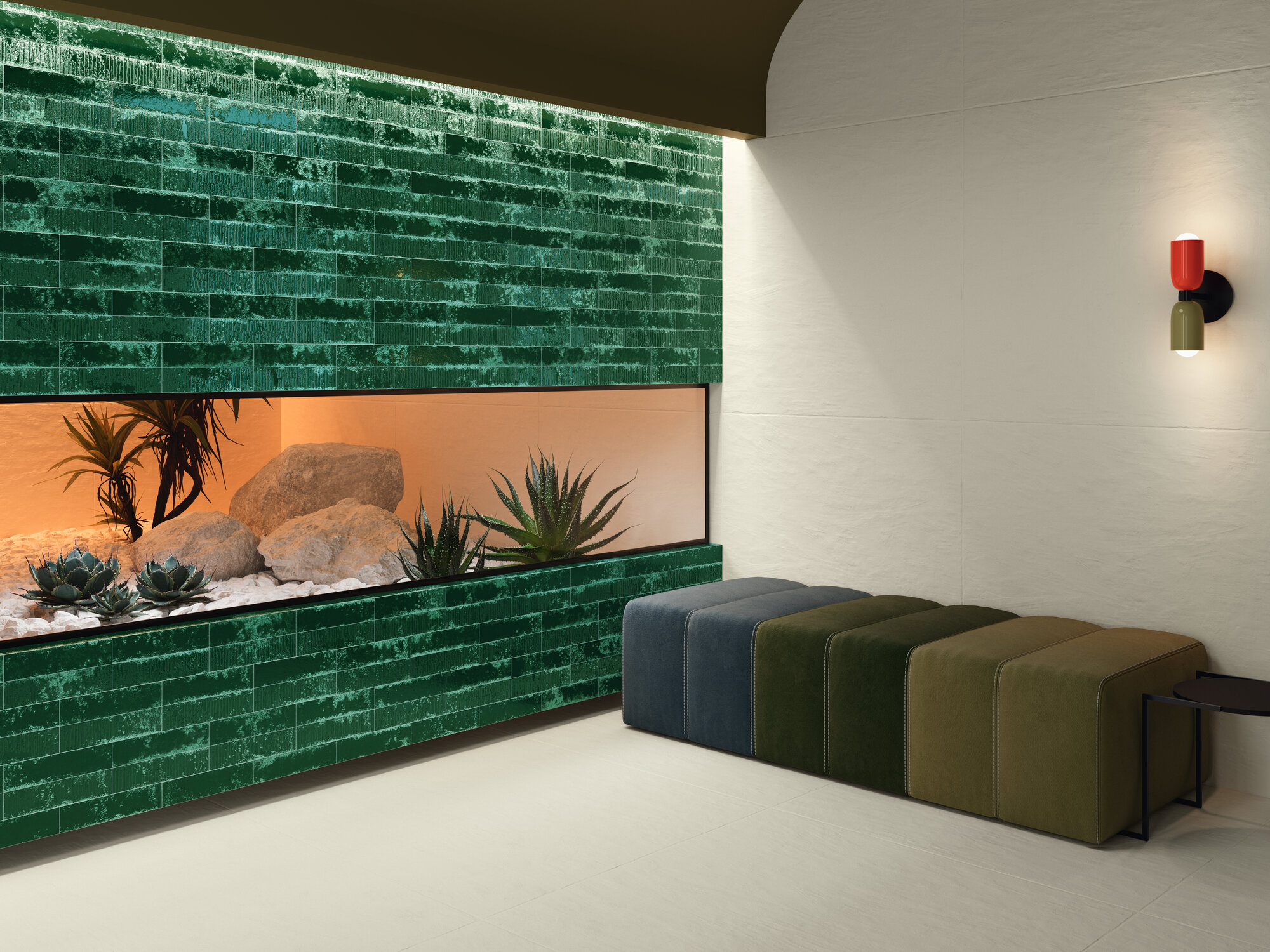 A041164 На стену Pukka Basil Green 6.4x26 - фото 5