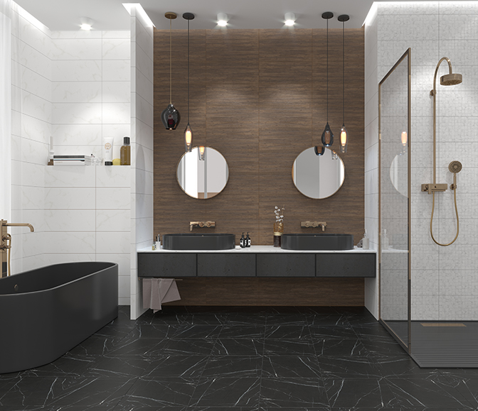 A0442D19601 На стену Effetto Sparks beige wall 01 - фото 2