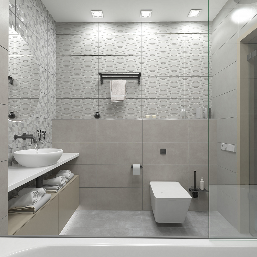 Декор Roma Dec Grafito 31.5x63 - фото 3