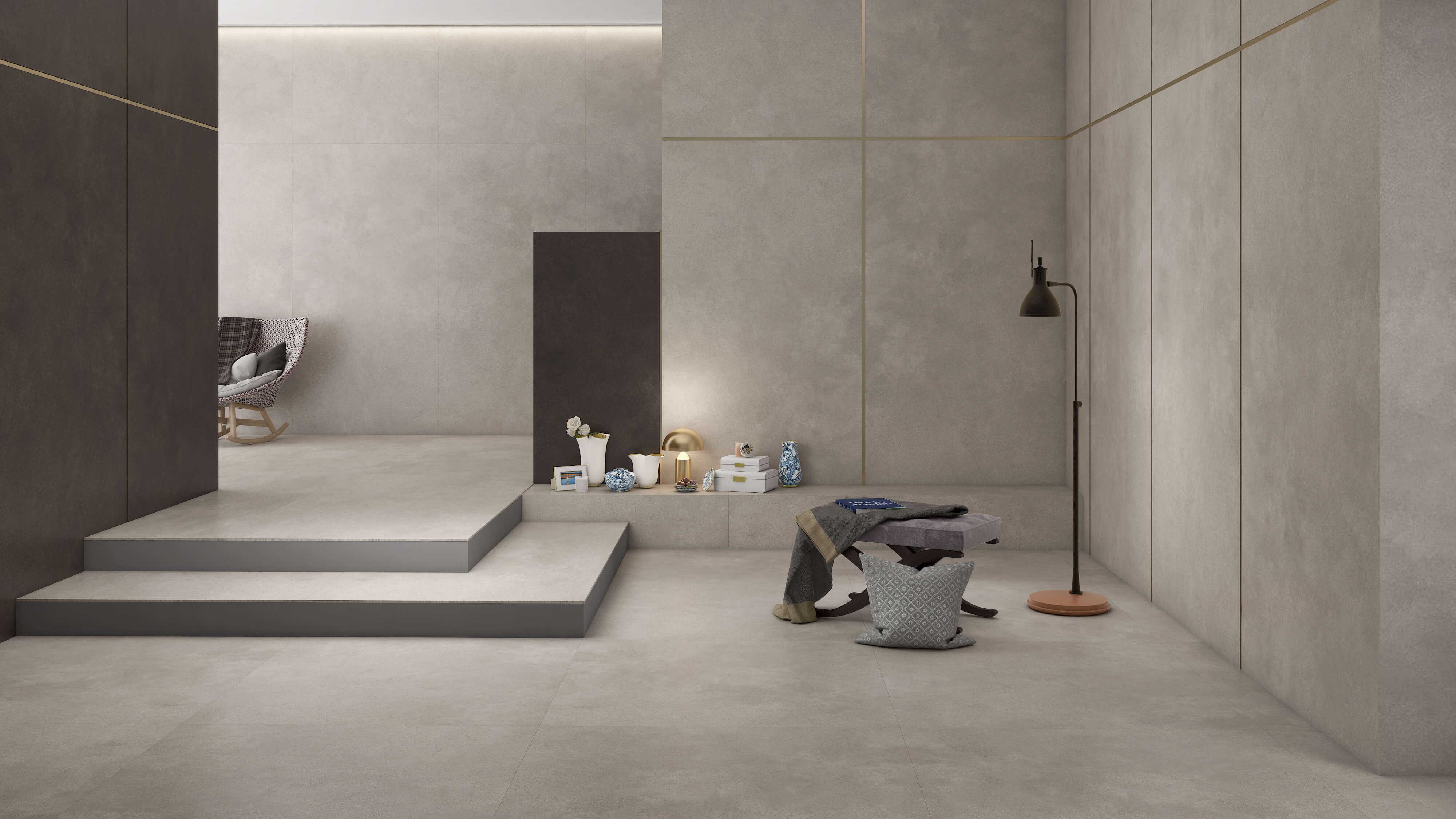 933  На пол Cement Flake Mud 180x120 - фото 32