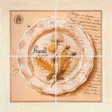 Декор Herbarium Herbarium 2 из 4х плиток