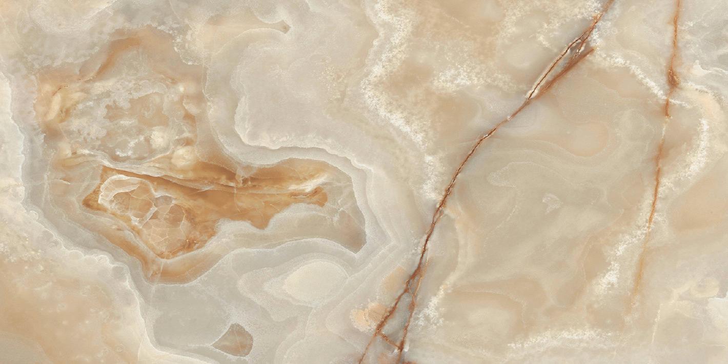 765956 На пол Onyx and More Golden Onyx Satin Ret 6mm 60x120 - фото 2