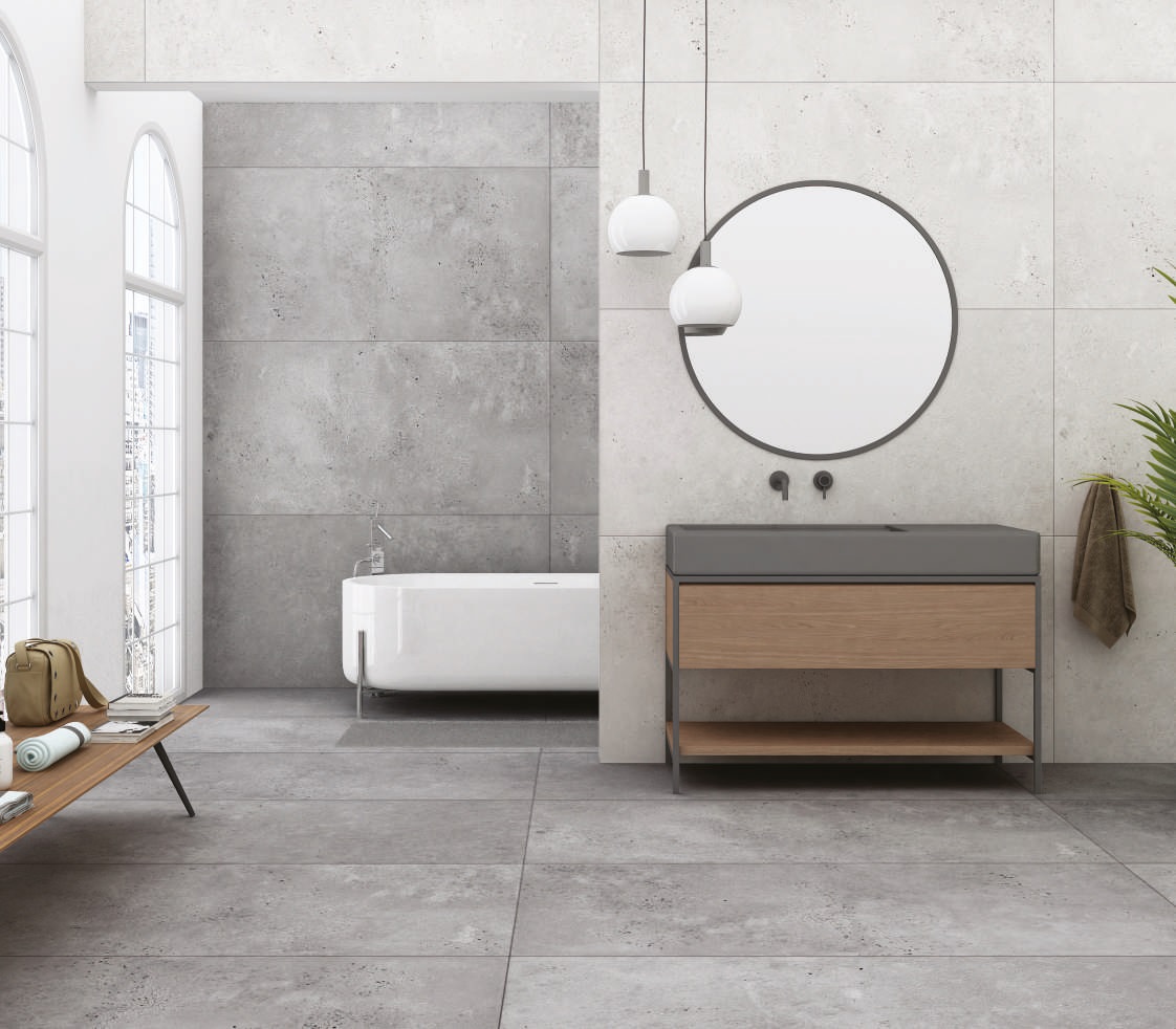 На пол Matt Social Grey 80х80 - фото 11