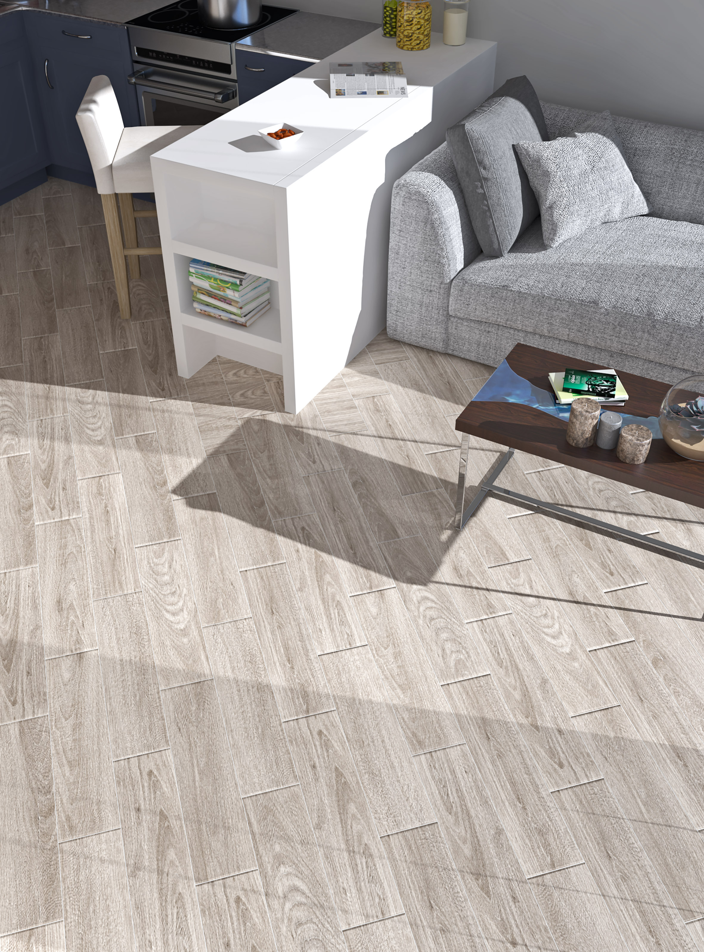 На пол Verona Бежевый 59.4x14.7 - фото 13