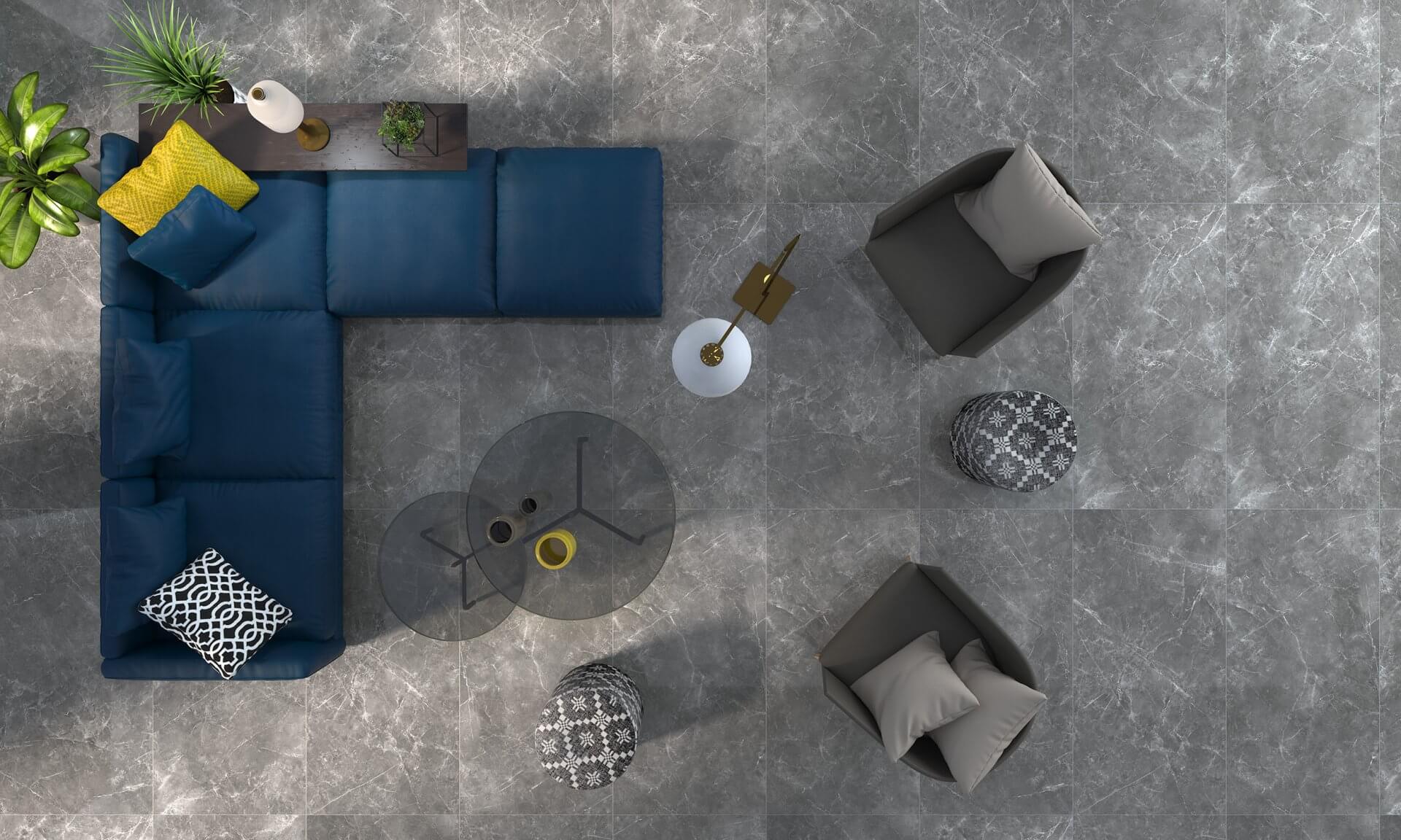 004.869.0002.00744 На пол Ascolano Gris - фото 3