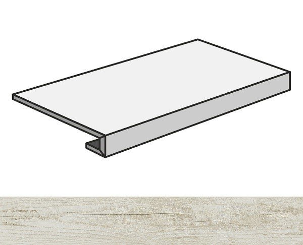 620070001378 Ступень Iconic White Scal.160 Front