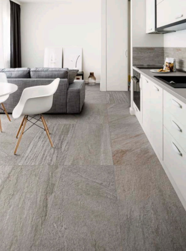 R04E На пол Realstone Quarzite Grigio rett. 60х120 - фото 12