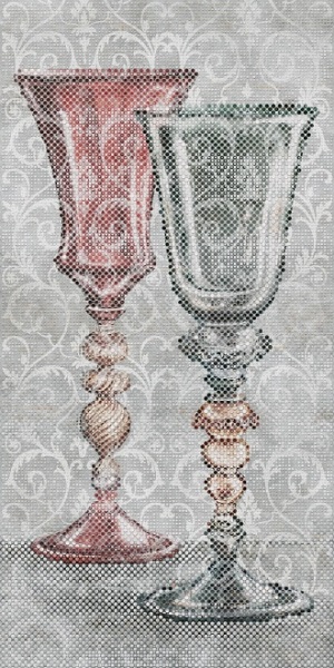 VT/A67/SG5918R Декор Испанский Пэчворк Бокалы