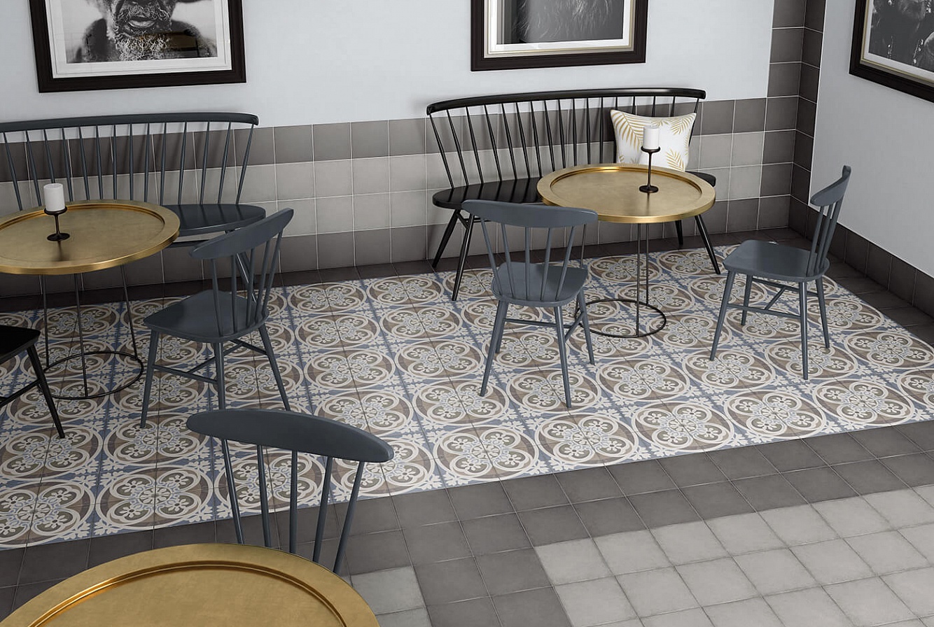 24394 На пол Art Nouveau Burgundy - фото 7