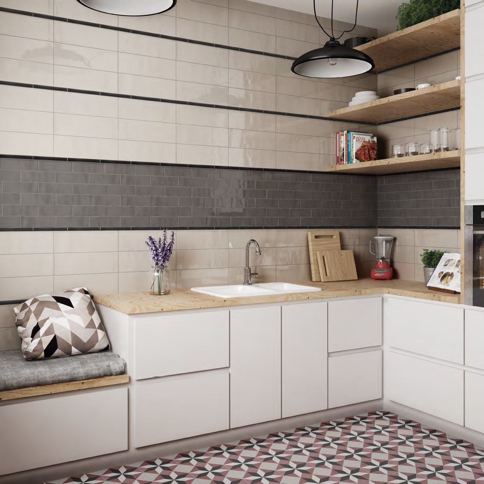 21540 На стену Country Mist Green 6.5x20 - фото 9