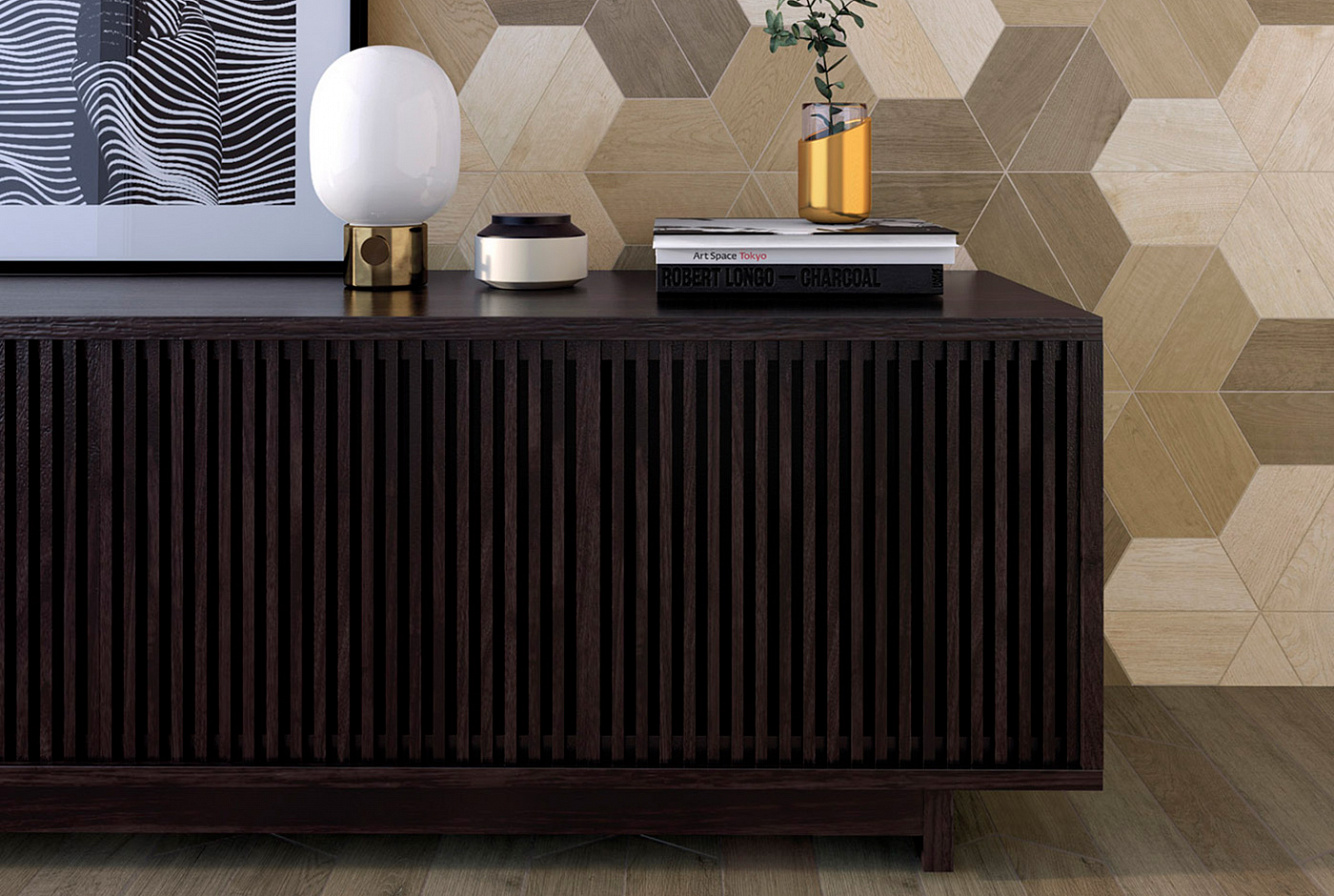 120279 На пол 60 Grad Chevron B Wood Dark - фото 18