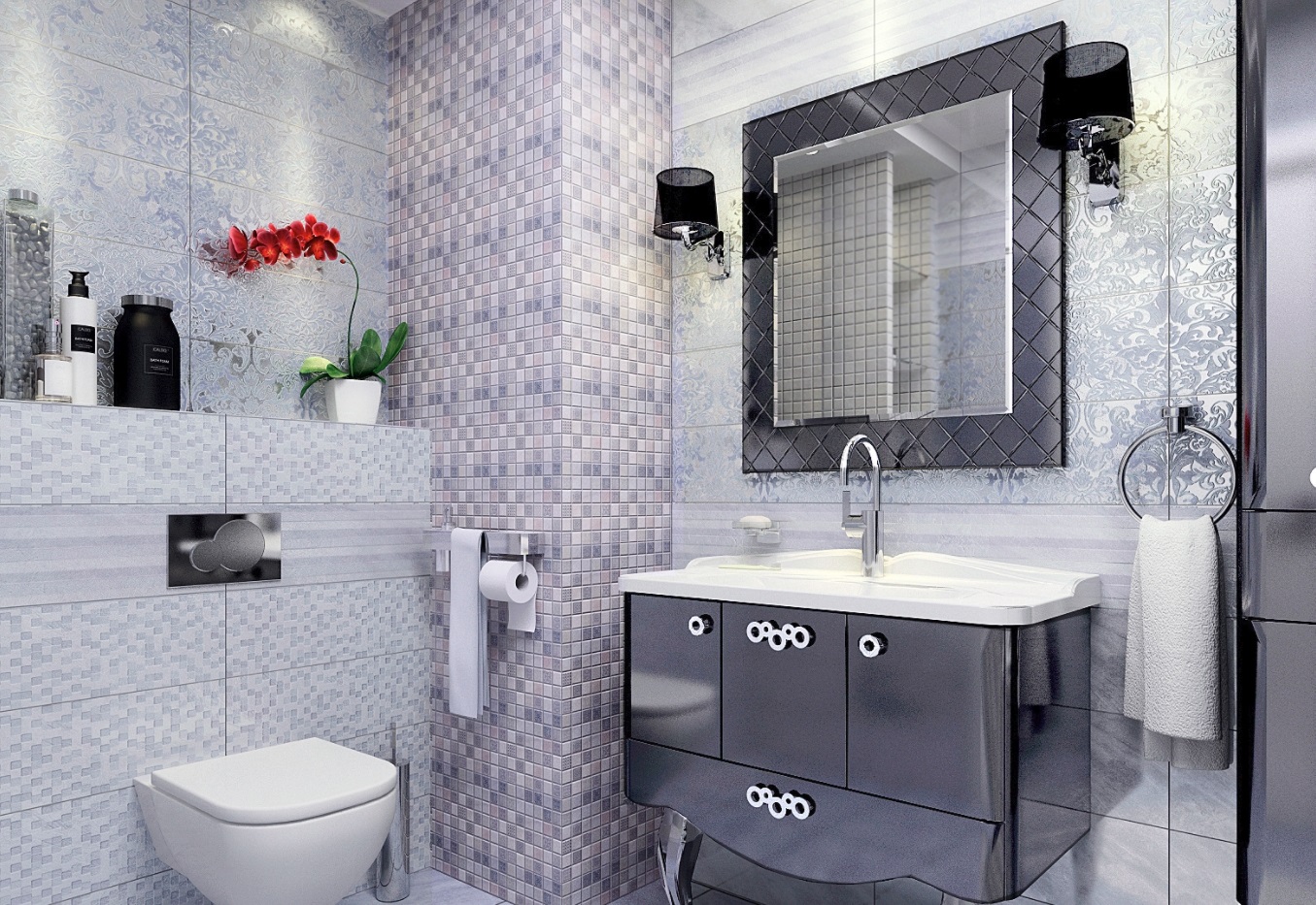 00-00-5-17-00-06-592 На стену Атриум Серая Полоска - фото 4