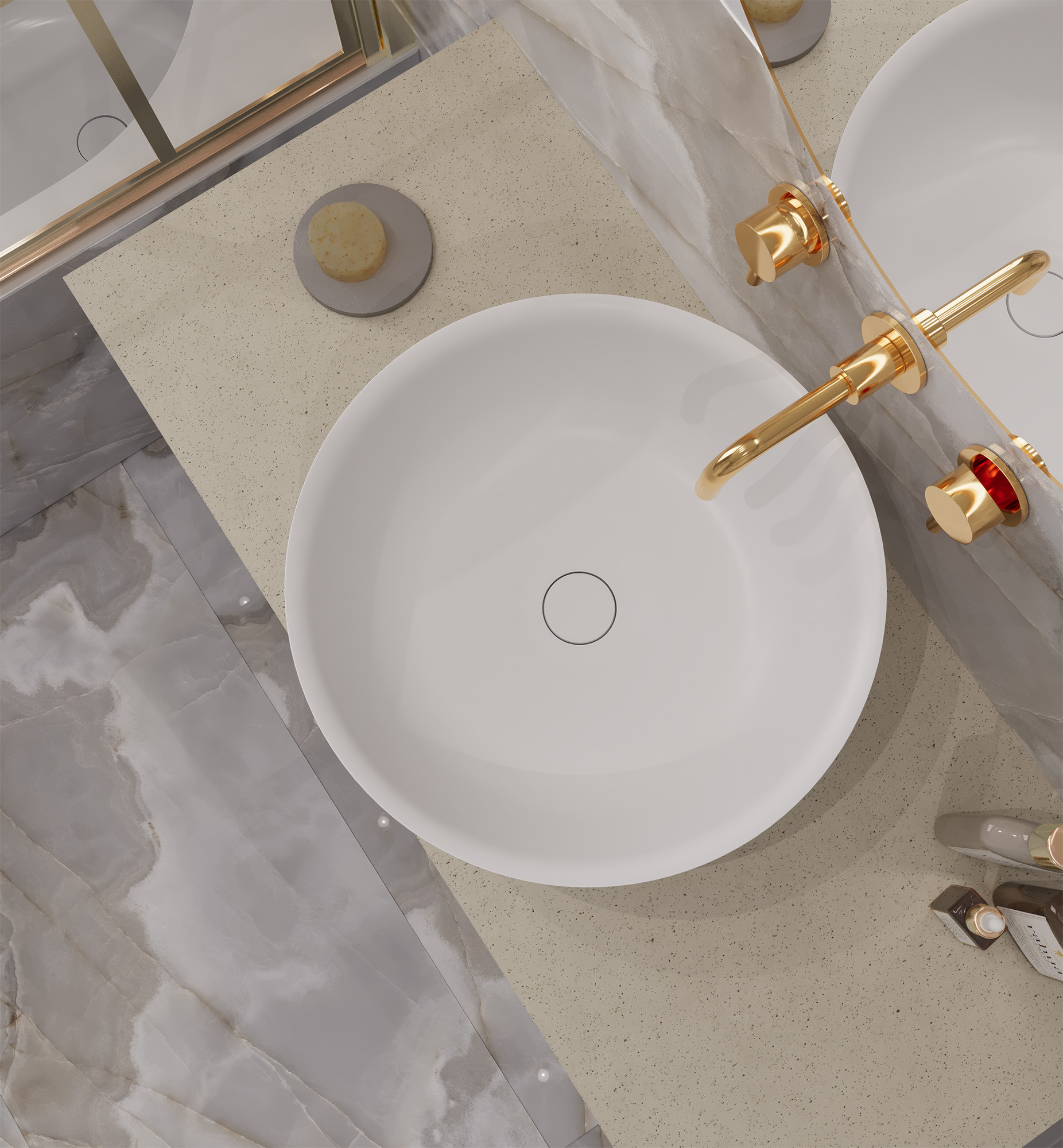 FP1010-A На пол Rex Onyx Blue Full Polished 60x120 - фото 8