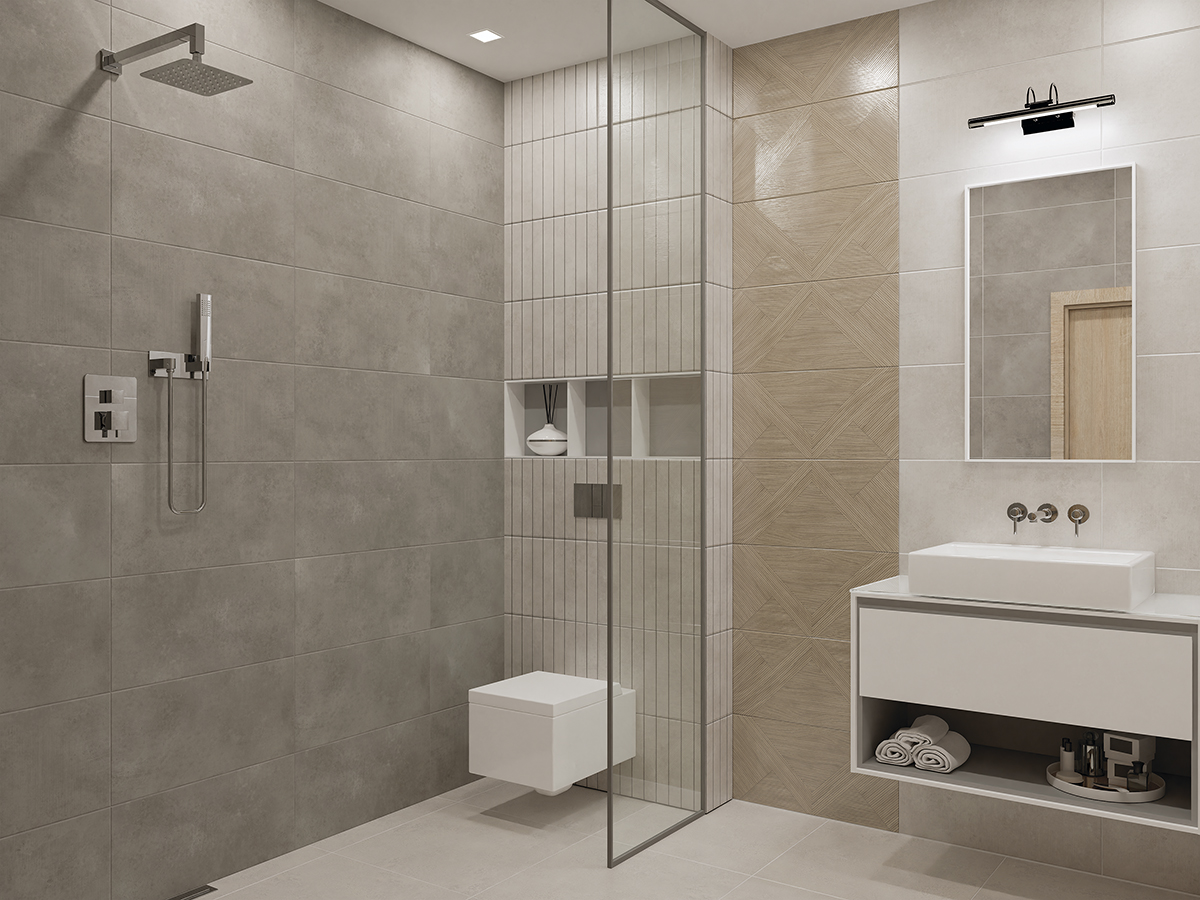 00-00109542 На стену Cemento Light 8.5мм 31.5x63 - фото 7