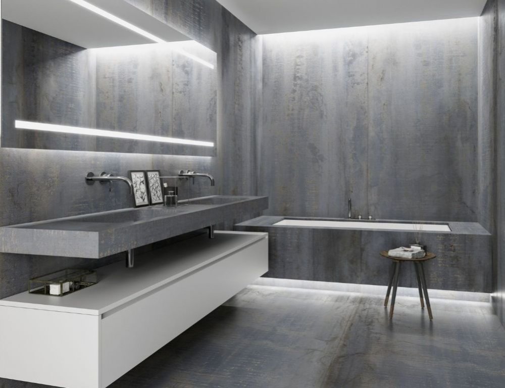 На пол Metal Iron Mate rect. porcelanico 120 - фото 8