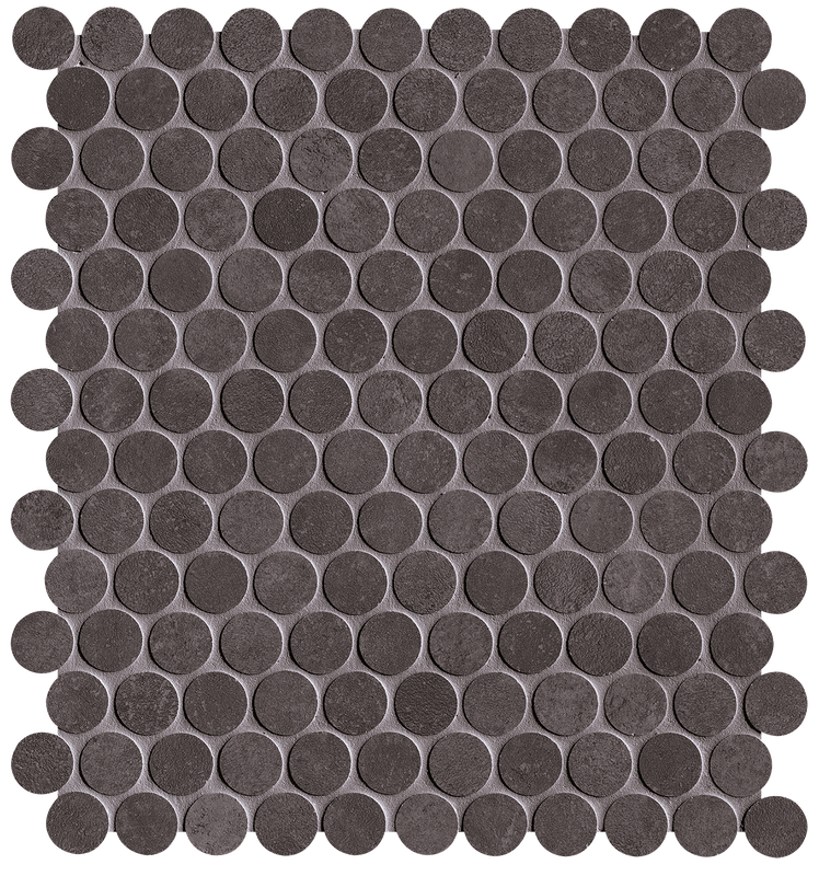 fTAY На пол Still Lavagna Round Mosaico Matt 29.5x32.5