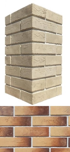 364-45 На стену Терамо Брик II Оранжевый 22.5x6.5