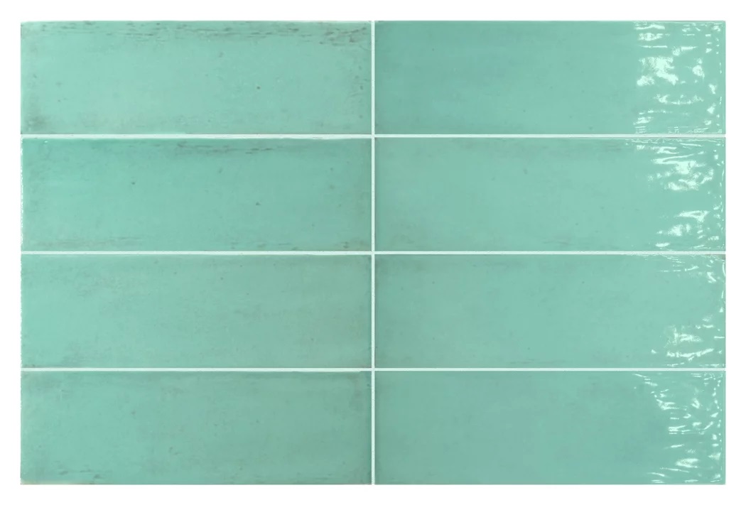 30682 Настенный Fango Aquamarine Gloss 5x15 - фото 2