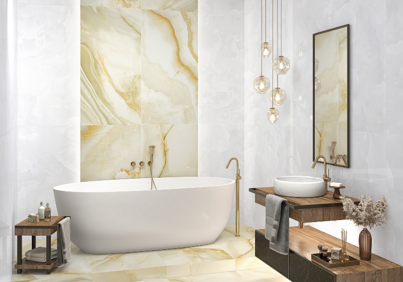 60120ICO02P На пол Ice Onyx Rosy - фото 7