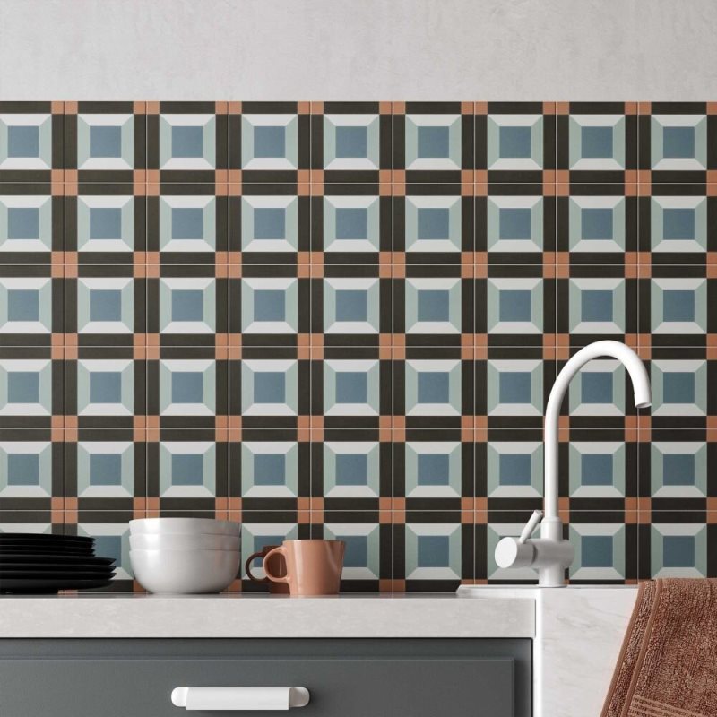 125634 На пол Sync Flower Blue - фото 2