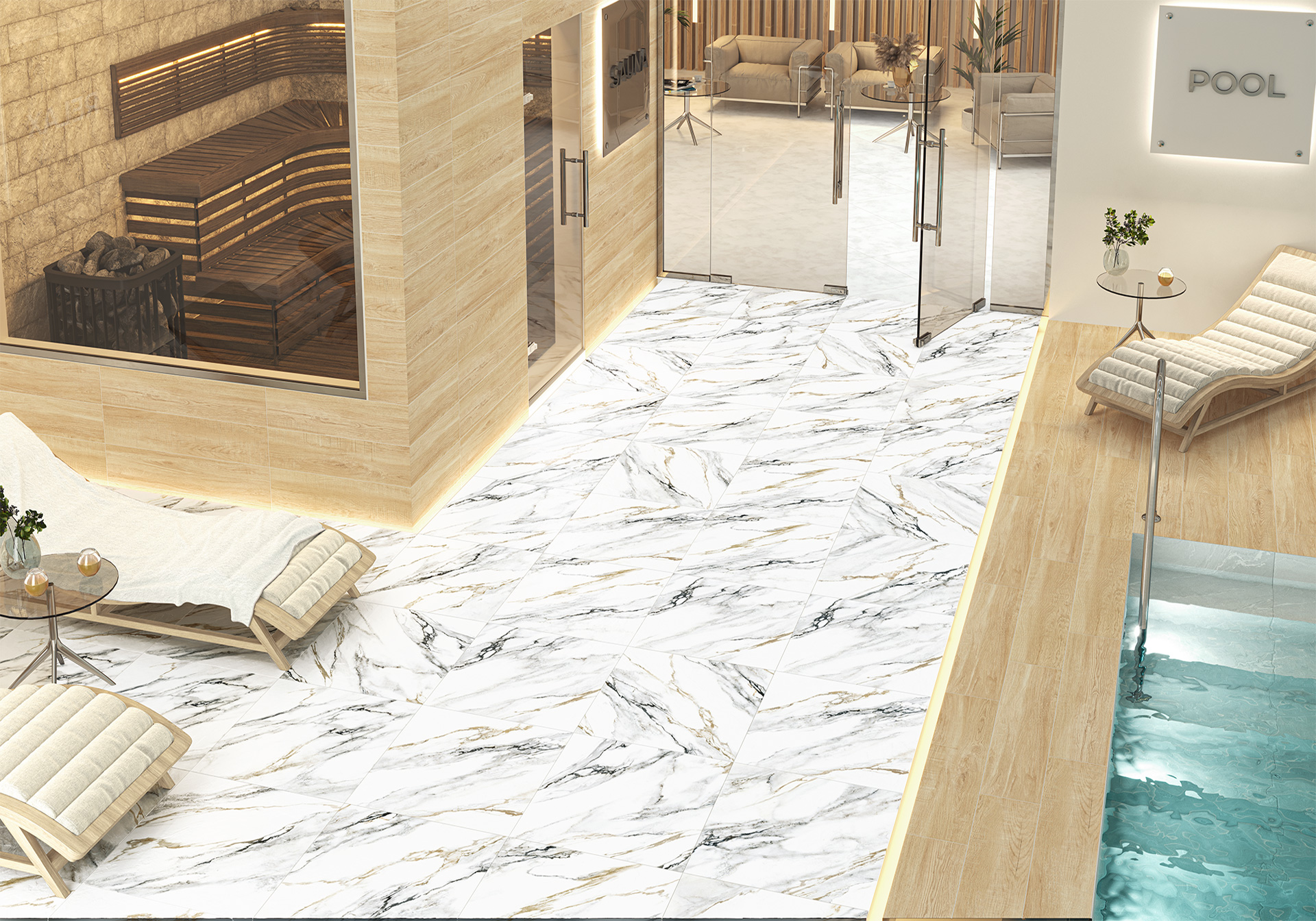 GFA114ARS04R На пол Arabesco 04R Sugar 570x1140x7.5 - фото 17