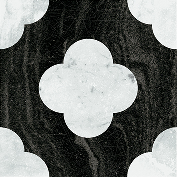 4101200 На пол Dandy Pin Black White 18.6x18.6 - фото 29