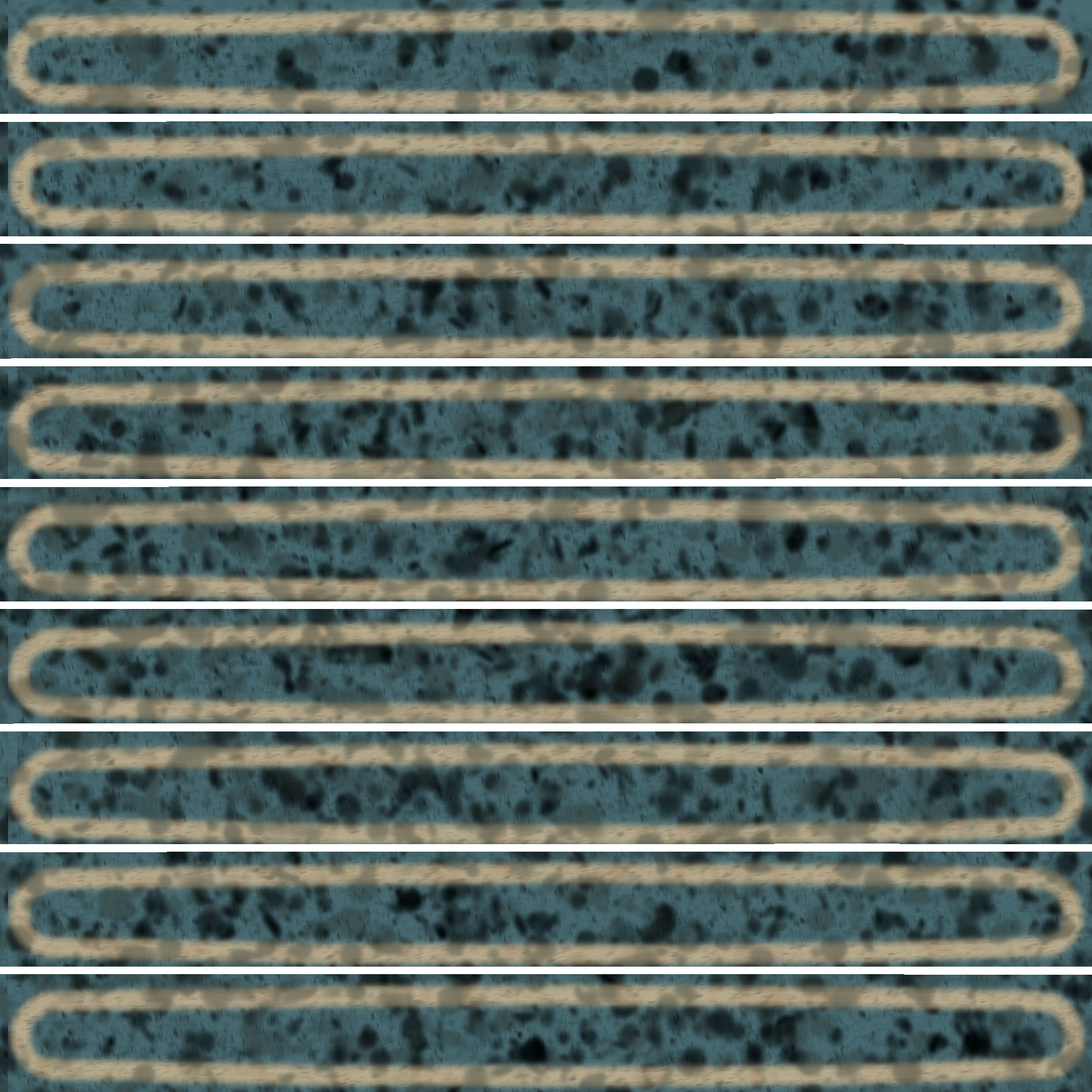 KMD2SOB002BN Декор Далия Чипсет бирюзовый тёмный глянцевый 20x20x0.95 - фото 5