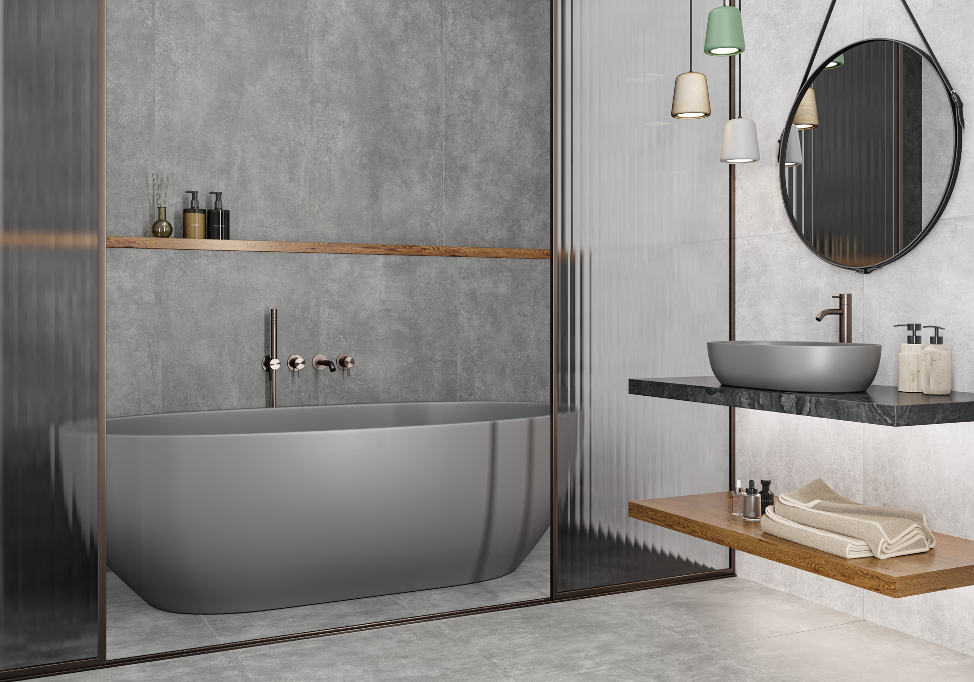 GFU60120TTM20R На пол Totem 20R матовый граниль 600x1200x8.5 - фото 13