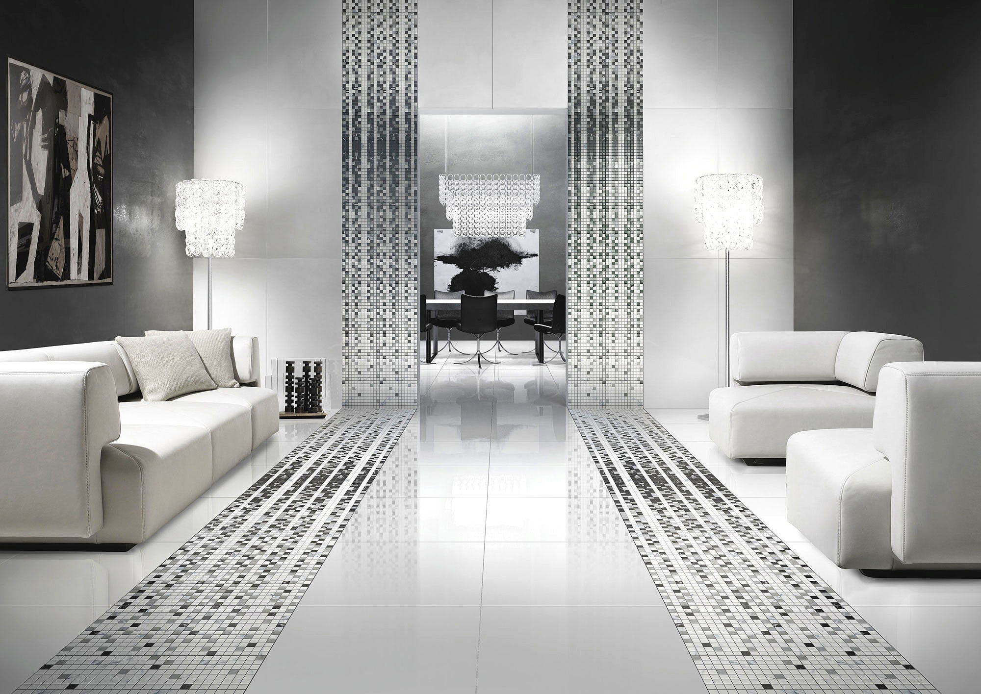 На пол Marmoker Lucido Bardiglio Imperiale 59x59 - фото 18