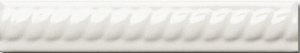 ADNE5157 Бордюр Neri Trenza PB Blanco 2.5х15