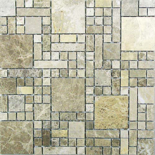 Tetris 305*305 Напольная Мозаика из натурального камня Tetris