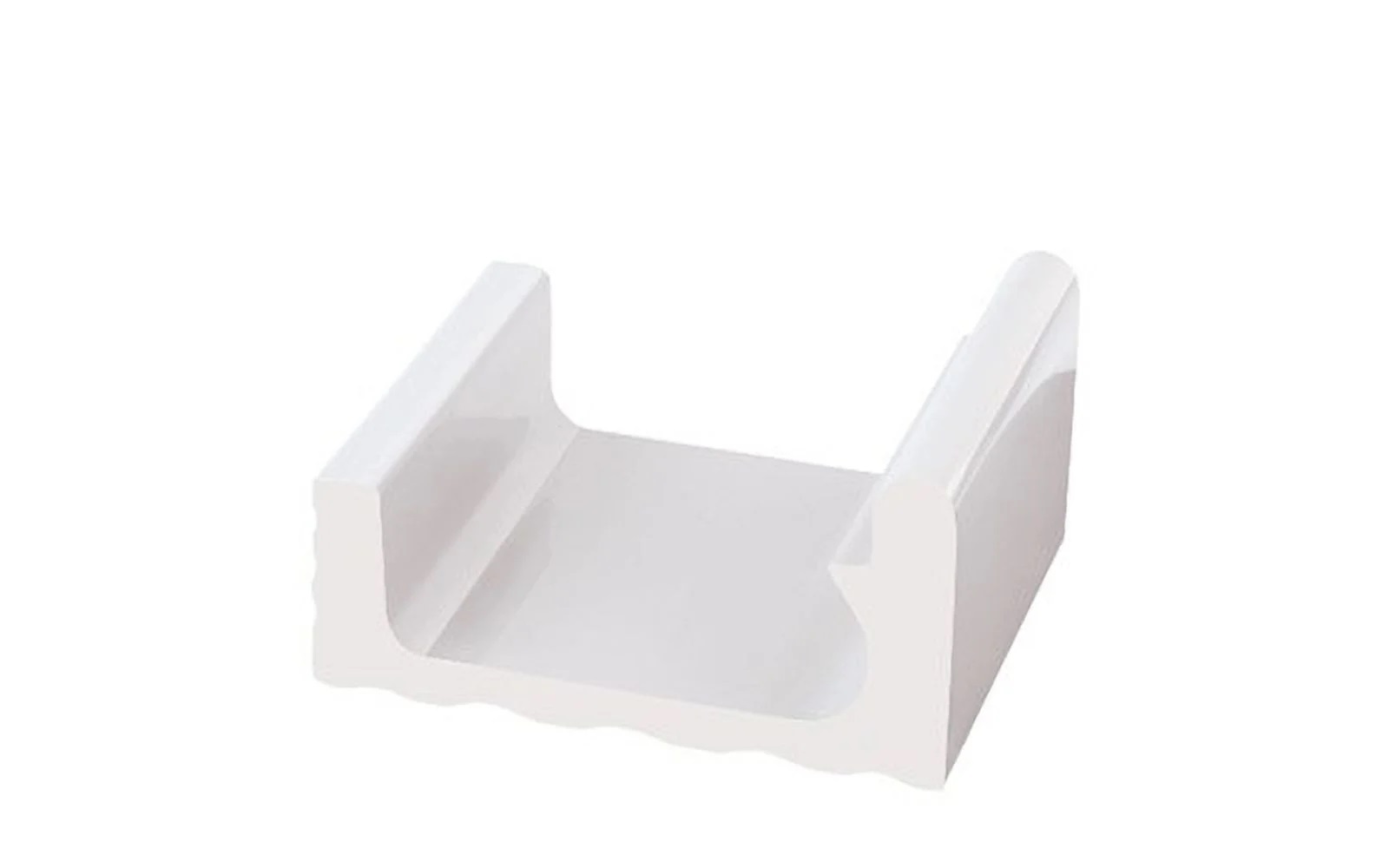 K403 Декоративная вставка Olympic Series Поручневый водоотводный канал White 29x24.5