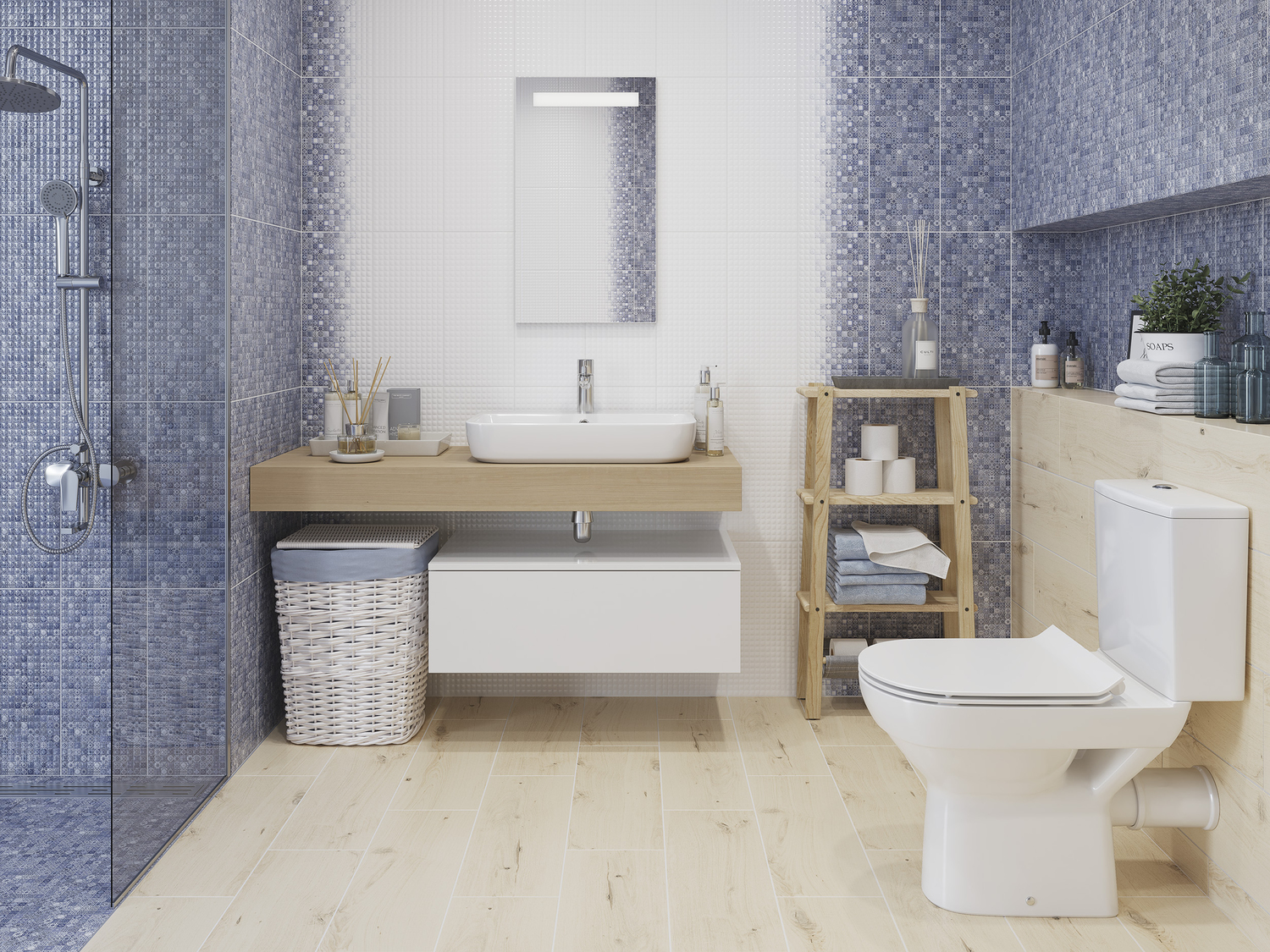 C-SW4M012D На пол Sandwood Бежевый 18.5x59.8 - фото 17