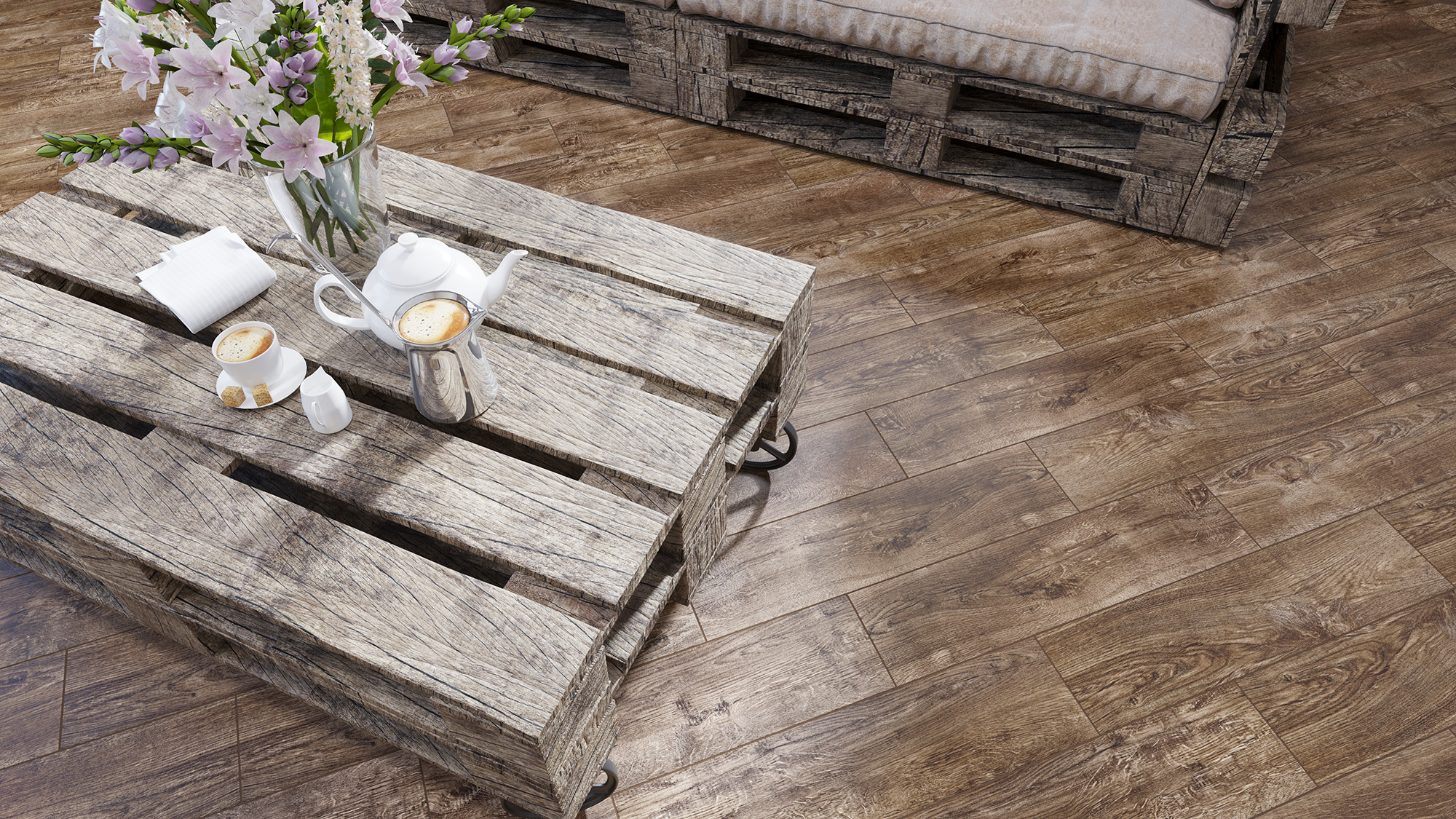 GT51VGNG На пол Оксфорд Коричневый 59.4*14.7 - фото 10