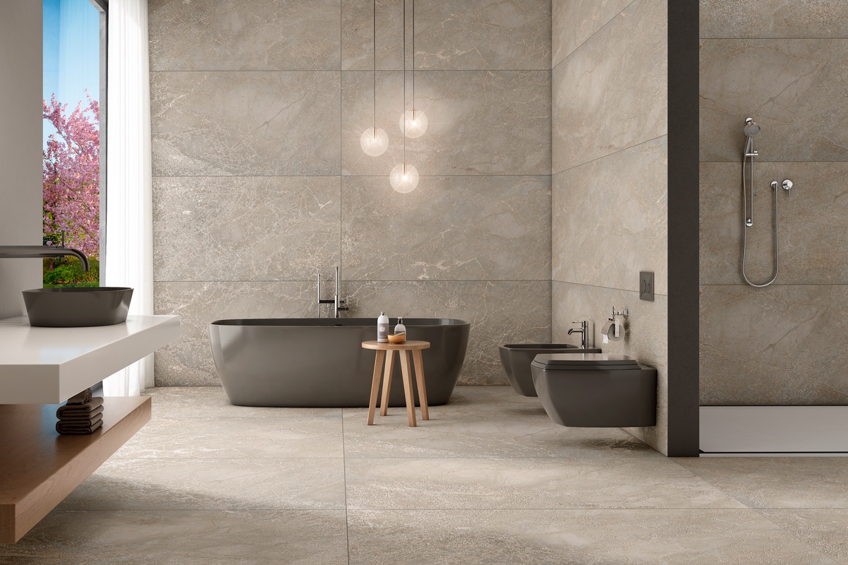 На пол Premium Marble XL Lithos Bianco Rock Carving 80x160 - фото 2