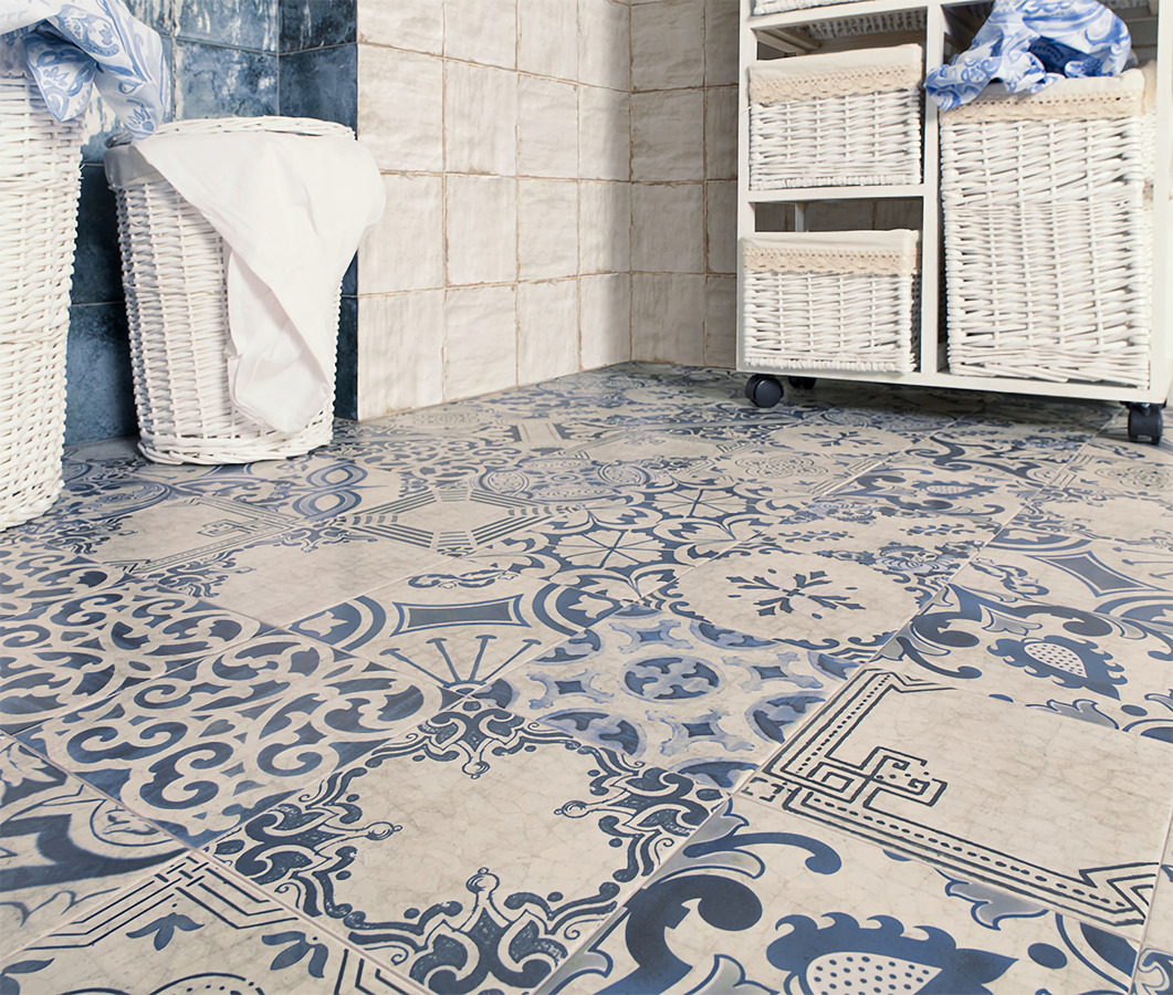 На пол Tavira Pav.Oporto Blanco 20x20 - фото 4