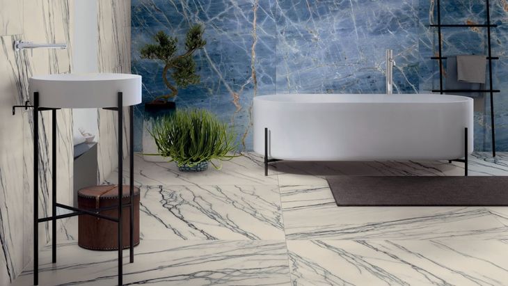 27002 На пол La Marmoteca Blue Denim Lux 120x280 - фото 4