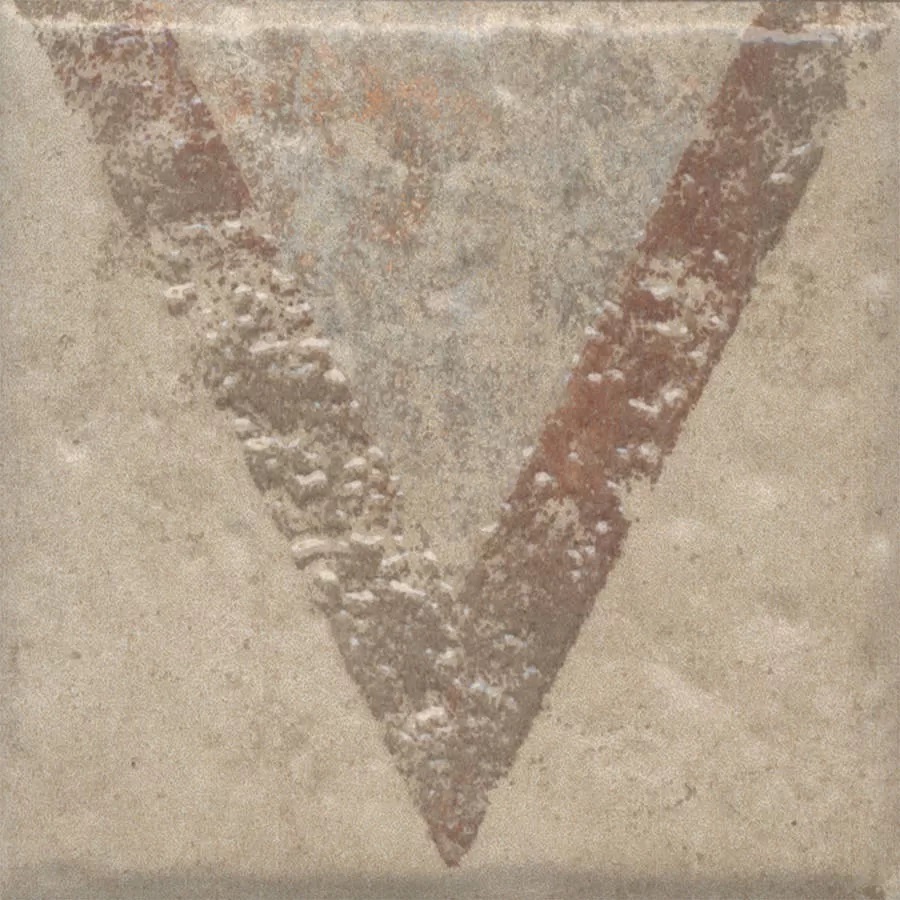 KMD3STA034GN Декор Спартель 1 бежевый матовый 9.8x9.8x0.7