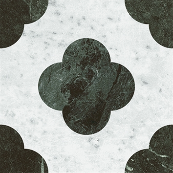 4101196 На пол Dandy Pin White Green 18.6x18.6 - фото 38