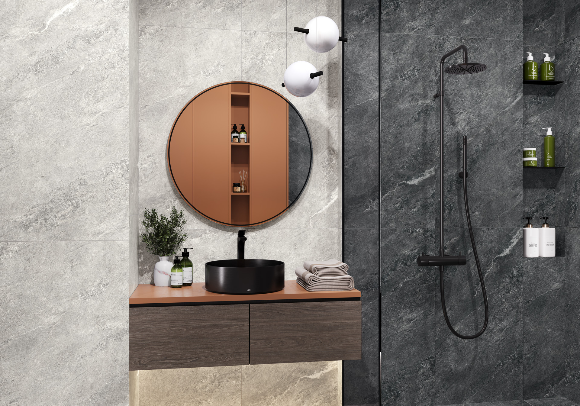 60120AJA15M На пол Ajax Gray матовый карвинг 600x1200x7 - фото 7