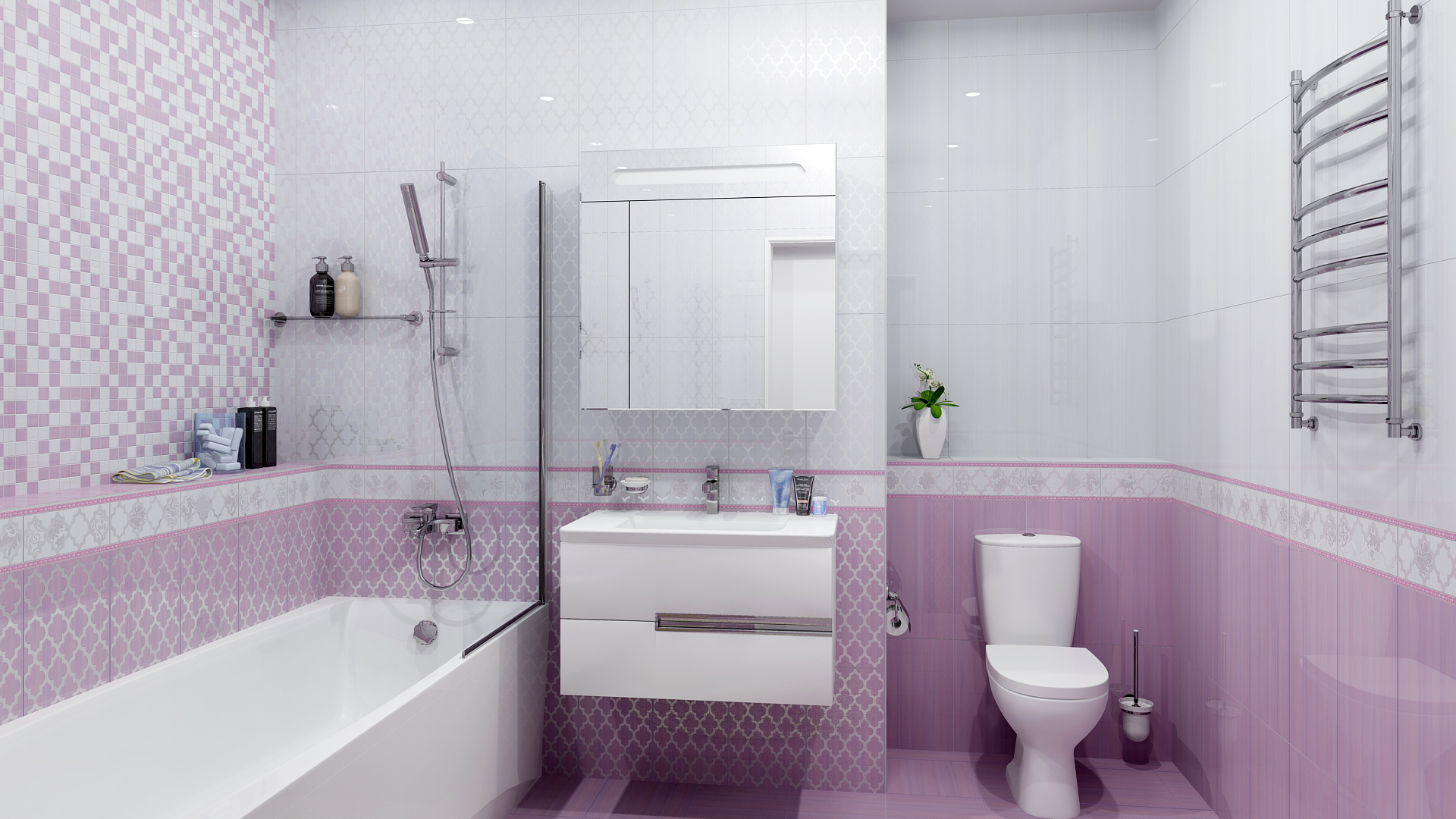 Декор Buhara Dec. Бордо - фото 2