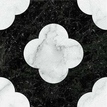 4101200 На пол Dandy Pin Black White 18.6x18.6 - фото 34