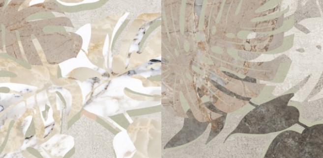 K949798LPR01VTE0 Декор Marble-X Цветочный Лаппато R9 Ректификат 60x30 - фото 3