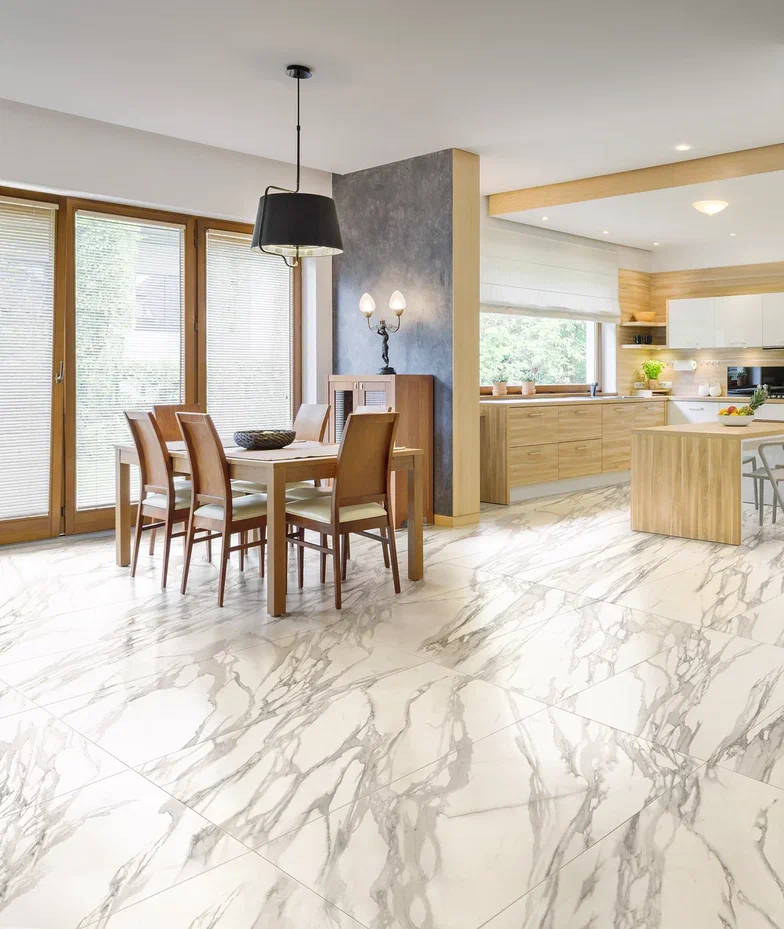 На пол Идальго Граните Калакатта Shampagne 1 / шампань 1 LLR 30x30 - фото 4